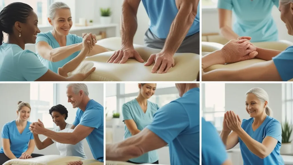 أقسام العلاج الطبيعي داخل مركز جريس